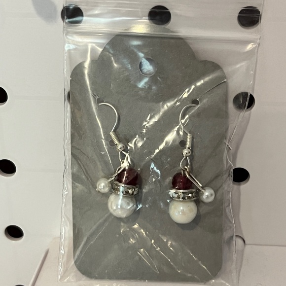Handmade Santa Earrings - Picture 4 of 4